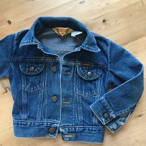 Rustler Vintage Children’s Medium 13 oz. Denim Cotton Jean Jacket